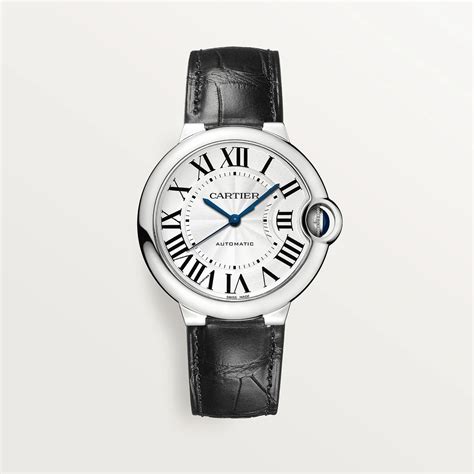 bracelet cuir montre cartier femme|cartier ballon bleu watch straps.